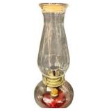 Vintage Glass Oil Lamp