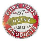 Sealed Ande Rooney Heinz Pure Food Metal Sign