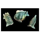 Ceramic Fish Shakers Stamped "SUNFISH"