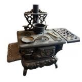 Miniture Crescent Cast Iron Stove