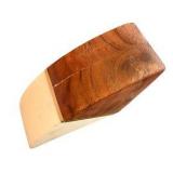 Marble & Wood Bookends