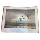 Flying Geese Print Signed by RJ Nelson & Numbered 62/500