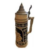 Vintage German Beer Stein - 16"