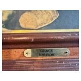 Vintage Grace Enstrom Framed Print