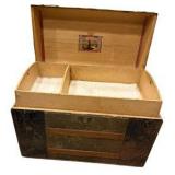 Large Antique Steamer Trunk