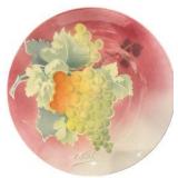 Vintage K & G Luneville Grape Design Plate