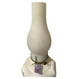 Flowered Porcelain Oil Lamp