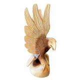 Hand Carved American Eagle Sculpture