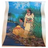 Signed Virginia A. Stroud Museum Poster Sample