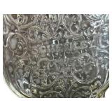 Vintage Schenley Embossed Glass Whiskey Decanter