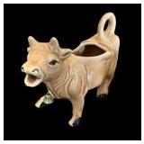 Vintage Ceramic Brown Cow Sugar, Creamer & Shaker Set