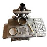 Miniture Crescent Cast Iron Stove