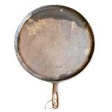Vintage Wagner Ware Cast Iron Round Griddle