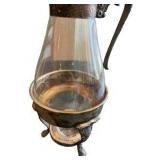 Vintage Silverplate & Glass Coffee/Tea Warmer