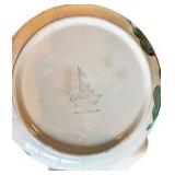 Redwing Hand Painted Casserole Dish
