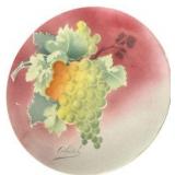 Vintage K & G Luneville Grape Design Plate