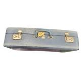 Vintage Blue Suitcase