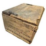 Walter Baker & Co. Small Wooden Crate