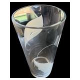 Pair of Etched Mikasa Large Vases