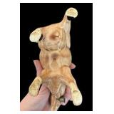 Vintage Ceramic Brown Cow Sugar, Creamer & Shaker Set