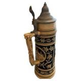 Vintage German Beer Stein - 16"