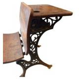 Antique School Desk #1