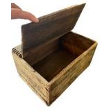 Walter Baker & Co. Small Wooden Crate