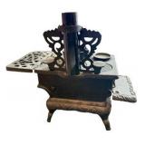 Miniture Crescent Cast Iron Stove