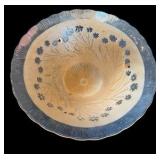 Three Vintage Art Deco Glass Ceiling Shades