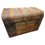 Large Antique Steamer Trunk