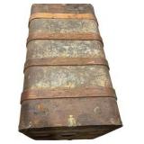 Large Antique Steamer Trunk