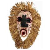 John Elliott Six Nations Mask - Hand-Carved Haudenosaunee Mask