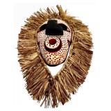 John Elliott Six Nations Mask - Hand-Carved Haudenosaunee Mask