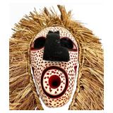 John Elliott Six Nations Mask - Hand-Carved Haudenosaunee Mask