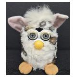 1999 Original Furby White Black Brown with Blue Eyes Vintage Plush