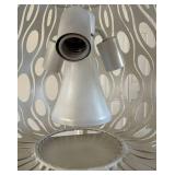 Varaluz Masquerade 149C04PE White Pearl Handcrafted Recycled Steel 4-Light Pendant