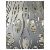Varaluz Masquerade 149C04PE White Pearl Handcrafted Recycled Steel 4-Light Pendant