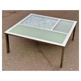 J. Mehringer DIA Abstract Metal Coffee Table - Mid-Century Modern