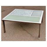 J. Mehringer DIA Abstract Metal Coffee Table - Mid-Century Modern