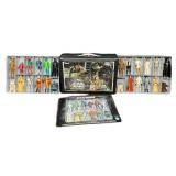 Vintage Kenner Star Wars Action Case - 12 Vintage Action Figures