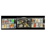 Vintage Kenner Star Wars Action Case - 12 Vintage Action Figures