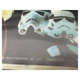 Vintage Kenner Star Wars Action Case - 12 Vintage Action Figures