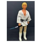 Vintage Kenner 12in Luke Skywalker Action Figure (1978) - White Tunic & Lightsaber
