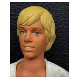 Vintage Kenner 12in Luke Skywalker Action Figure (1978) - White Tunic & Lightsaber
