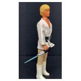 Vintage Kenner 12in Luke Skywalker Action Figure (1978) - White Tunic & Lightsaber