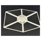 Vintage Star Wars TIE Fighter Spacecraft Toy - Wing Panels & Cockpit, 1978