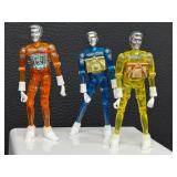 Mego Micronauts Time Traveler Figures (Lot of 3)