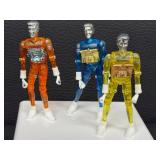 Mego Micronauts Time Traveler Figures (Lot of 3)