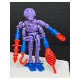 MEGO Micronauts Antron - Purple 6-Limb Alien with Interchangeable Weapons