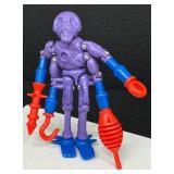 MEGO Micronauts Antron - Purple 6-Limb Alien with Interchangeable Weapons